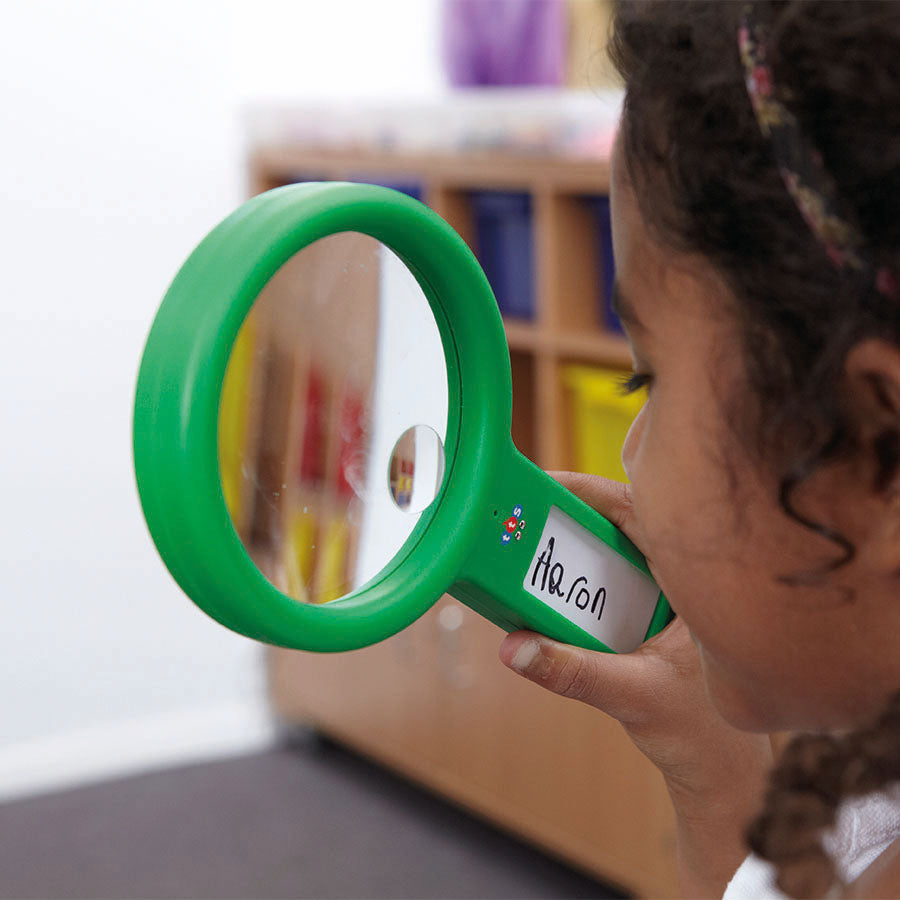TTS Recordable Plastic Magnifying Glasses 6pk