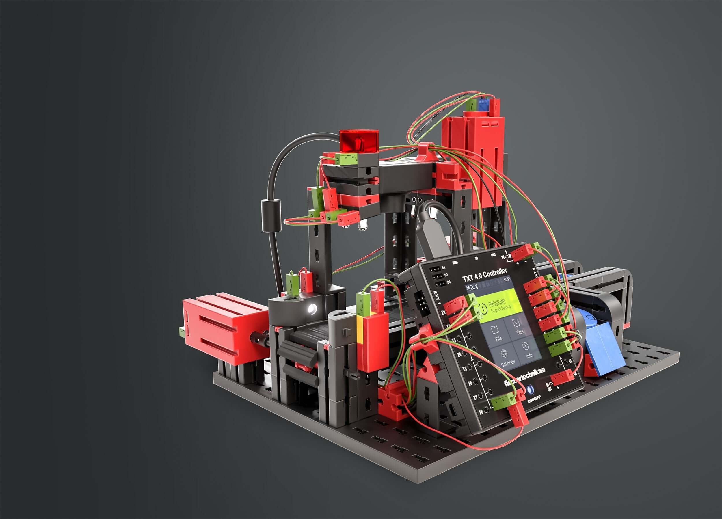 Add On STEM Coding Ultimate: AI model showcasing advanced robotics and AI technology for future learning.