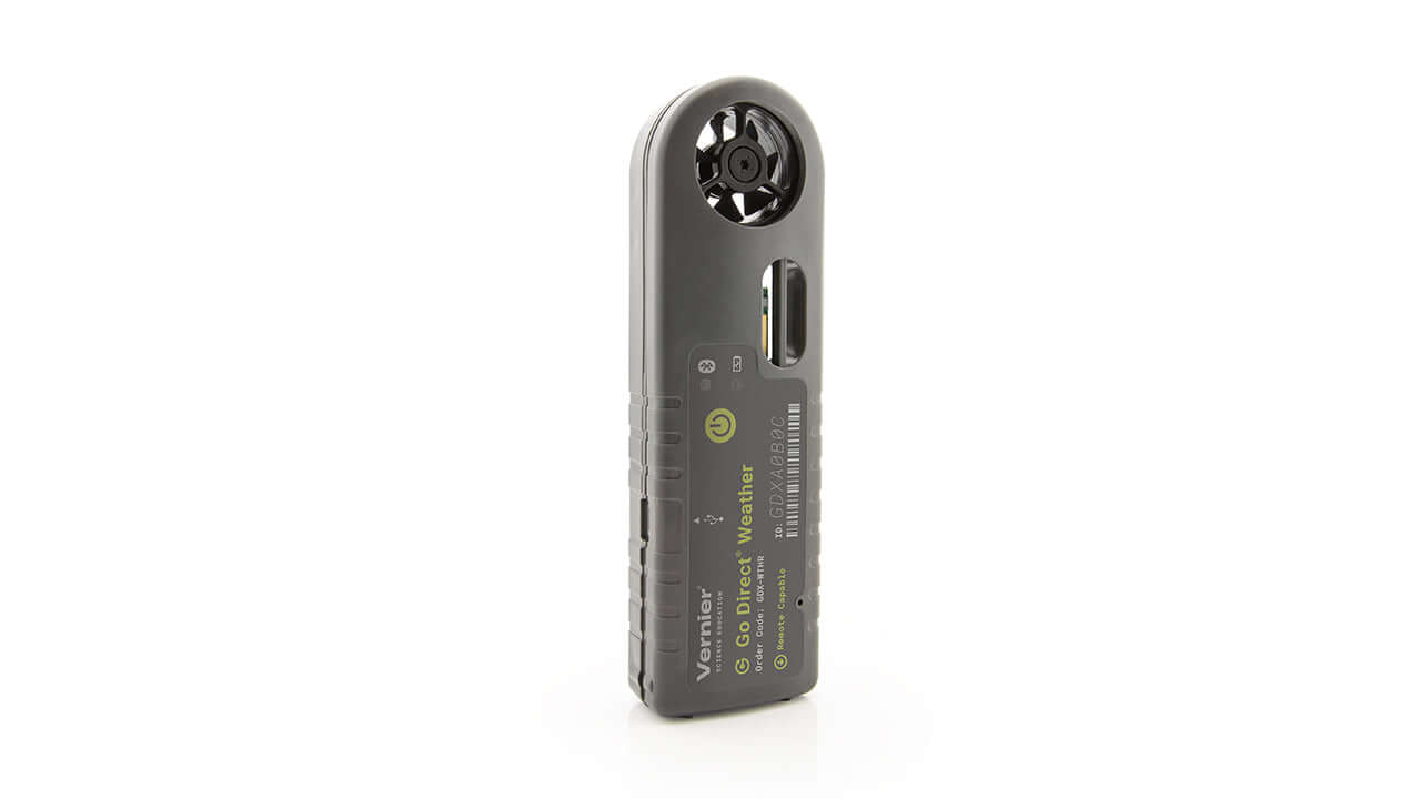 Go Direct Weather sensor for monitoring environmental factors, compact and easy to use.