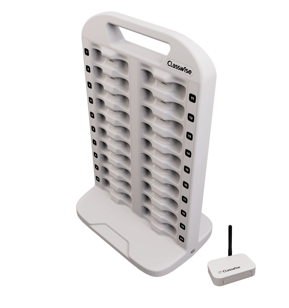 Classwise Control Hub and Docking Station for interactive classroom learning for students.