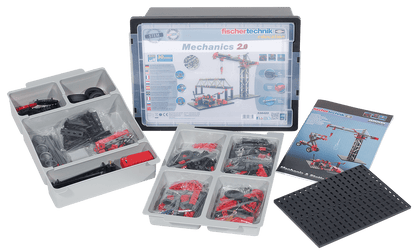 fischertechnik Mechanics 2.0 kit with components for understanding mechanics and statics sustainably