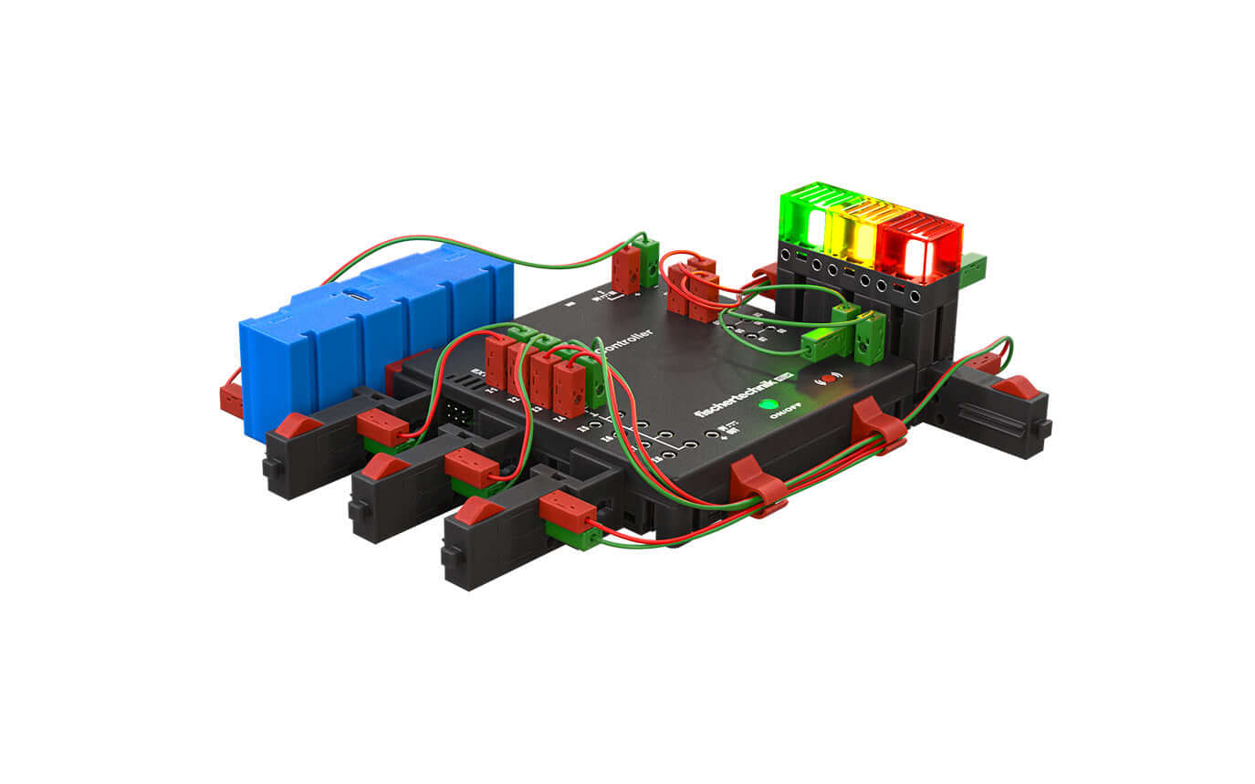 STEM Coding Max educational robotics kit featuring Li Ion battery for problem-oriented programming.